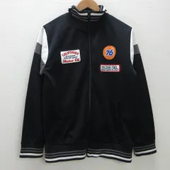 g■ナナロクルブリカンツ/76Lubricants トラックジャケット/ジャージ【L】黒/men's/121【中古】■のサムネイル