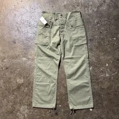 RRL 24ss P44 CARGO PANT ヘリンボーン ガーメント染め オリーブ 34 ダブルアールエル Ralph Lauren カーゴパンツ MNRRPNT14A20022 タグ付きのサムネイル