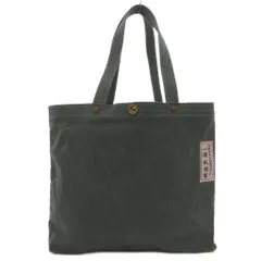 一澤帆布製 トートバッグ 手提げ キャンバス ロゴ 緑 グリーン /FF ■GY11のサムネイル