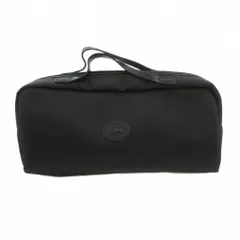 ロンシャン LONGCHAMP ポーチ インバッグ ナイロン レザー ロゴ 黒 ブラック /FF ■GY18のサムネイル