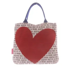 ソアソウル SOAR SOLE AGATHA RUIZ DE LA PRADA トートバッグ ハート レッド 赤のサムネイル