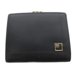 ジバンシィ GIVENCHY 二つ折り財布 小銭入れあり レザー 革 がま口 4Gロゴ 黒のサムネイル