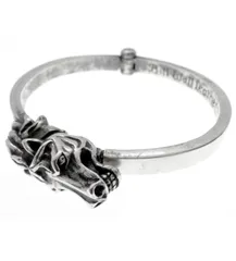 ビルウォールレザー Bill Wall Leather 【 Hinged Bangle w/buckle or