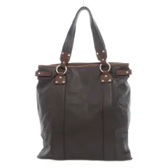 マックスマーラ MAX MARA トートバッグ ハンドバッグ レザー 茶 ブラウン /SX ■GY19のサムネイル