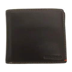 モノコムサ MONO COMME CA 二つ折り財布 ボックス型小銭入れ ダークブラウン系 ■GY99のサムネイル