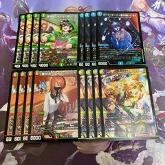 Jack-Pot 4種16枚 星増樹 デッキ パーツ ドラゴン娘 ジャックポット デュエルマスターズ デュエマのサムネイル