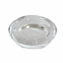 ブルガリ BVLGARI ローゼンタール Rosenthal 灰皿 トレイ ガラス ロゴ クリア ■GY17 /MQ ■OHのサムネイル