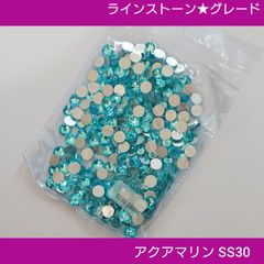 ラインストーン★アクアマリン SS30　　　　　新体操の衣装に/ガラスビジュー