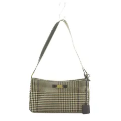 ローレンラルフローレン LAUREN RALPH LAUREN ショルダーバッグ ワンハンドル ベージュ 黒 ブラック 千鳥格子 ロゴ 総柄 ■GY11 /RI ■OSのサムネイル