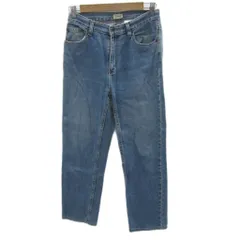エルエルビーン L.L.BEAN デニムパンツ ジーンズ ストレート ロング丈 ウォッシュ加工 青 ブルー /SM8 ■GY99のサムネイル