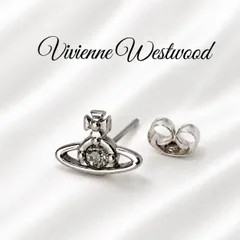 Vivienne Westwood ヴィヴィアンウエストウッド ナノオーブ ピアス シルバー 片耳用のサムネイル