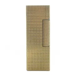 ダンヒル dunhill ガスライター 喫煙具 タバコ 小物 火花確認済 ローラー式 ゴールド色 ■GY18 /MQのサムネイル
