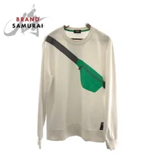 FENDI フェンディ サイズ2XL ホワイト グリーン  コットン FAF532A54P スウェットシャツ トレーナー メンズ 600634【中古】のサムネイル