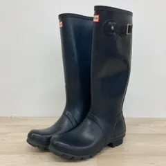 HUNTER/ハンター レインブーツ/長靴 ネイビー UK5/US7/EU38(24cm相当