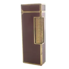 ダンヒル dunhill ガスライター ローラー式 着火確認済 喫煙具 喫煙グッズ 茶 金色 ブラウン ゴールドカラー /MW ■GY05のサムネイル