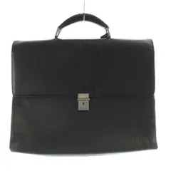 ジョルジオアルマーニ GIORGIO ARMANI ビジネスバッグ ブリーフケース ハンド レザー 黒 ブラック /BB ■GY99のサムネイル