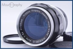 【動作保証】 ニコン Nikon NIKKOR-Q Auto 135mm F3.5 非Ai 前後キャップ&レンズフィルター付 同梱無料 #my939