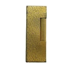 ダンヒル dunhill ガスライター 喫煙具 タバコ ロゴ 火花確認済み ゴールド色 ■GY18 /MQのサムネイル