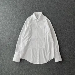 BrooksBrothers　デザインシャツ　ヨーク　ダブルカフス　切替　フレンチ　アンティーク　ドレス　EST.1818　ブルックスブラザーズのサムネイル
