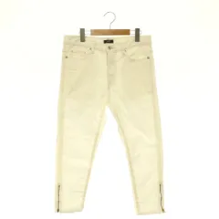 ステューシー STUSSY women デニムパンツ ジーンズ ロジッパーフライ 白 ホワイト /NR ■GY18のサムネイル