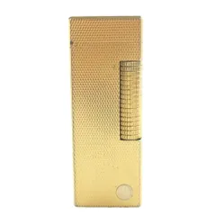 ダンヒル dunhill ローラー式 ガスライター 喫煙具 喫煙グッズ 火花確認済 ゴールドカラー /MW ■GY18のサムネイル