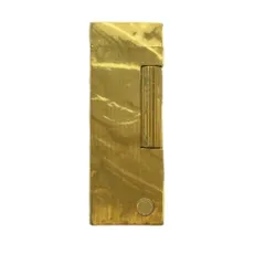 ダンヒル dunhill ガスライター 喫煙具 タバコ 火花確認済み ローラー式 ゴールド色 ■GY18 /MQのサムネイル