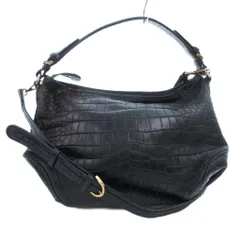 レザージュエルズ LEATHER JEWELS 2WAY ショルダーバッグ 型押しロゴ 黒 ブラック TY-2018 /ML ■GY18のサムネイル