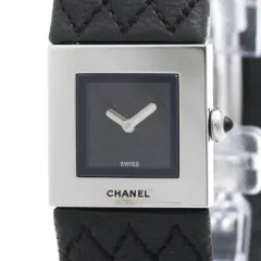 シャネル (CHANEL) マトラッセ ステンレススチール レザー クォーツ レディース 時計 H0116 (外装仕上げ済み)のサムネイル