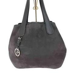 ジョルジオアルマーニ Giorgio Armani スエード レザー ポーチ付き トートバッグ レディース 表記無 のサムネイル