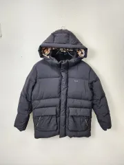 DAKS ブラック フード ダウン アウターのサムネイル
