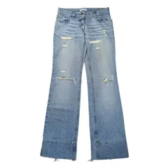 "DOLCE&GABBANA" Distressed Denim Boots Cut Pantsのサムネイル