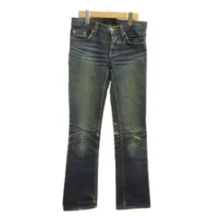 ジューシークチュールジーンズ JUICY COUTURE JEANS デニム ジーンズ 25 ブルー 色落ち ダメージ フルレングス /MD ■ECB002のサムネイル