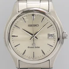良品 稼働 セイコー グランドセイコー SBGX005 9F62-0A10 QZ デイト シルバー文字盤 メンズ腕時計 0029700 7BJT MYT ABC28656のサムネイル