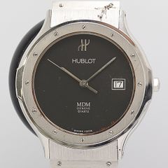 美品 保/箱付 稼働 ハミルトン ベンチュラ H242112 QZ ブラック文字盤