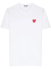 COMME DES GARÇONS PLAY コットン Tシャツ 送料無料