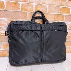 (美品)POTER(ポーター)ブリーフケース ナイロン ブラックのサムネイル