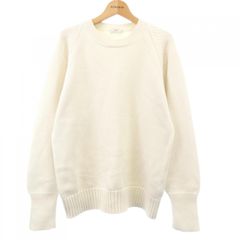 ATON エイトン サマーニット 半袖ニット コットン 鹿の子 アイボリー