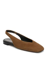 ヴィンス レディース シューズ パンプス Vince Womens Darlina Slingback Flats Elmwood Suedeのサムネイル