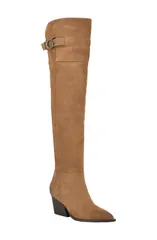 ゲス レディース シューズ ブーツ・レインブーツ GUESS Wilton Over the Knee Boot Women MEDIUM BROWN ブラウンのサムネイル