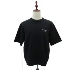 ナノユニバース nano universe トレーナー M 黒 ブラック クルーネック 半袖 /SM9 ■GY70のサムネイル