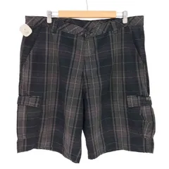ラングラー Wrangler 00s スーパーバギー チェック カーゴショーツ メンズ  42のサムネイル
