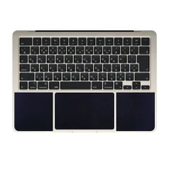 MacBook Air 13.6 2024 ClearView M3 / 2022 M2対応 スキンシール 保護 フィルム 傷防止 日本製のサムネイル