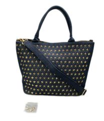 DIAVEL Tote Bag Shoulder Bag 2-Way Crossbody Studded Denim Women's DIAVEL