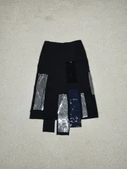 MSGM スパンコール パッチ アシンメトリー スカート | S00293のサムネイル