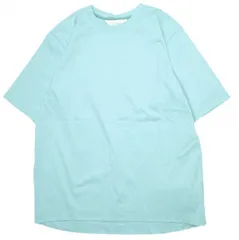 新品 FORFORMO フォルフォルモ 日本製 Plain T-shirt 袖下マチ プレーンTシャツ 724119-2 2 BLUE 半袖 クルーネック トップス g23570のサムネイル