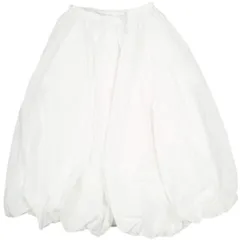 CITYSHOP シティショップ 25SS 日本製 TAFFETA BALLOON SKIRT タフタバルーンスカート 25060042828020 38 ホワイト ボトムス g23738のサムネイル