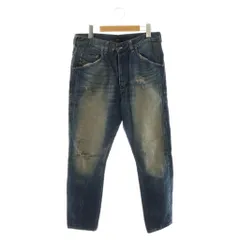 ディーゼルブラックゴールド DIESEL BLACK GOLD デニムパンツ ジーンズ テーパード ボタンフライ 29 インディゴ /ES ■ECE003のサムネイル