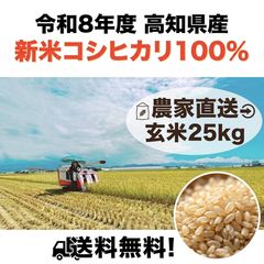 令和8年産】高知県産コシヒカリ20kg玄米 新米 - メルカリ