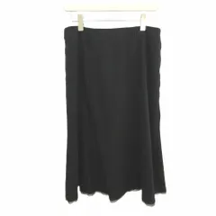 ソニアリキエル SONIA RYKIEL スカート ウール 44 黒 ブラック ミモレ丈 無地 /MD ■ECD005のサムネイル