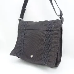 HERMES / エルメス ◆エールライン バサスPM ショルダーバッグ キャンバス グレー 【バッグ/バック/BAG/鞄/カバン】 ブランド【中古】 のサムネイル